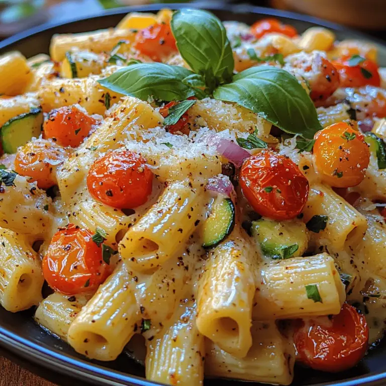 If you’re in search of a dish that combines comfort, flavor, and nutrition, look no further than creamy roasted veggie pasta. This delectable meal is a delightful blend of al dente pasta enveloped in a rich, creamy sauce, complemented by the natural sweetness of roasted vegetables. The appeal of this dish lies not only in its luxurious texture but also in its ability to transform simple ingredients into a hearty meal that satisfies both the palate and the soul.