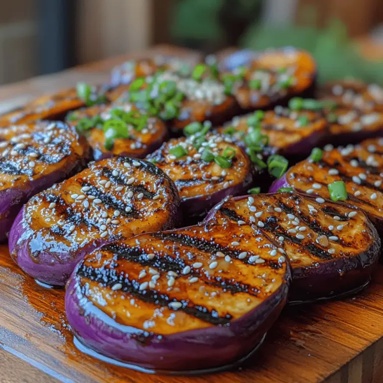 Miso glazed eggplant is a culinary delight that marries the rich, umami flavors of miso with the tender, creamy texture of roasted eggplant. This dish shines as a delicious and healthy option, perfect for those seeking to enhance their plant-based repertoire or simply enjoy a satisfying side dish. Miso, a fermented soybean paste, brings depth to the dish, while eggplant serves as a versatile canvas that soaks up the savory glaze beautifully.