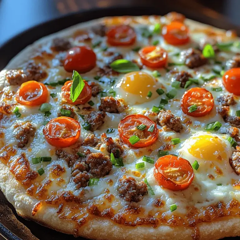 Breakfast pizzas have surged in popularity over recent years, transforming the way we think about the first meal of the day. Gone are the days when breakfast was limited to cereal or toast; now, food enthusiasts and busy families alike are embracing the delicious versatility of breakfast pizzas. Among the myriad of options, the Cheesy Sausage Sunrise Breakfast Pizza stands out, offering a unique and mouthwatering combination of flavors that will make your mornings something to look forward to.