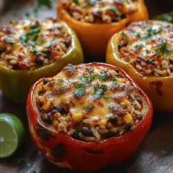 If you’re looking for a colorful, nutritious, and satisfying meal option, look no further than vibrant stuffed sweet peppers. This dish combines the natural sweetness of bell peppers with a hearty filling that bursts with flavor and nutrition. The beauty of stuffed sweet peppers lies in their versatility — they can be enjoyed as a main course, side dish, or even a party appetizer. Perfect for meal prep or a quick weeknight dinner, these peppers are not just a feast for the eyes but also a wholesome choice that can accommodate various dietary preferences.
