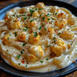 Creamy Roasted Cauliflower Alfredo Pasta is an innovative twist on a classic Italian dish, seamlessly combining comfort and nutrition in every bite. As plant-based diets gain traction in contemporary cuisine, this recipe stands out not only for its delectable taste but also for its health benefits. In a world where many are seeking to reduce meat consumption or simply incorporate more vegetables into their meals, this creamy pasta dish is a perfect solution that does not compromise on flavor.