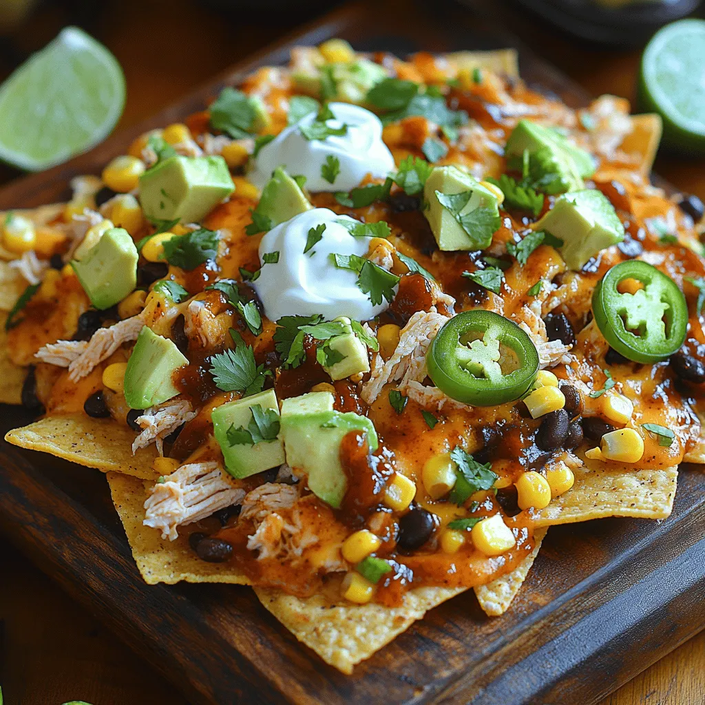 Nachos have earned their place as a beloved snack and meal option, especially in social settings like game days, parties, and casual gatherings. This delightful dish, originally hailing from Mexico, has been adapted into countless variations to satisfy diverse palates. From classic cheese nachos to gourmet toppings, there’s a nacho creation for everyone. Among these variations, zesty BBQ chicken nachos stand out as a tantalizing twist, combining the smoky sweetness of barbecue sauce with tender chicken and a melty cheese layer atop crispy tortilla chips.