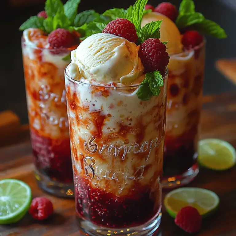 As the sun shines brightly and temperatures rise, the quest for refreshing beverages becomes a delightful ritual. Among the myriad of summer drinks, the Sparkling Raspberry Mint Float stands out as a visually stunning and deliciously refreshing treat. This exquisite beverage not only quenches your thirst but also embodies the joy of summer gatherings, making it an ideal addition to picnics, barbecues, and festive occasions.