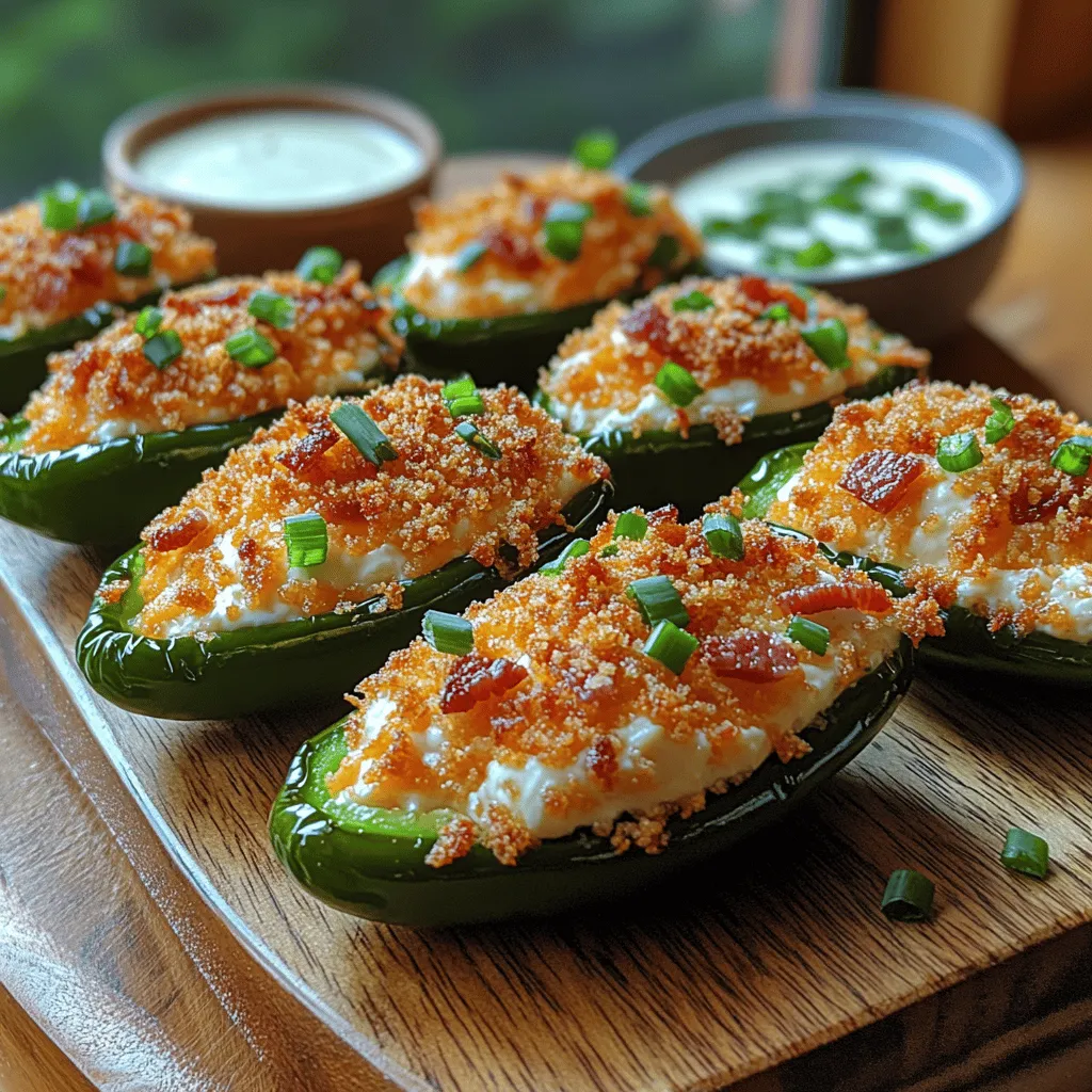 The key to any great dish lies in its ingredients. Each component of Fiery Crunchy Jalapeño Poppers plays a crucial role in creating the perfect balance of flavor and texture. Here’s a closer look at what makes this recipe shine.