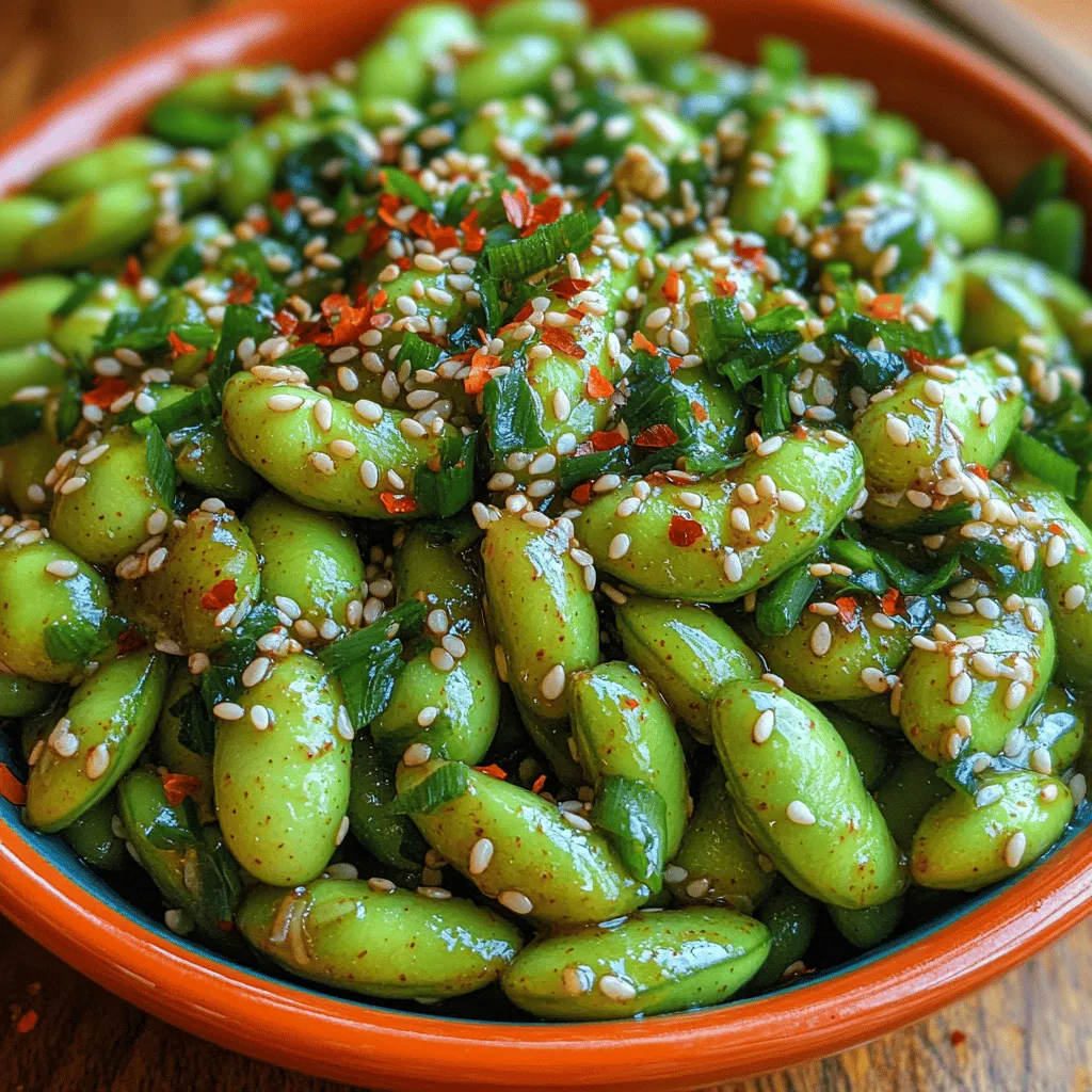 In the world of snacking, finding a balance between health and flavor can often be a challenge. However, Spicy Garlic Edamame stands out as a delightful solution, captivating taste buds with its robust flavors while delivering an impressive nutritional punch. This dish is not only simple to prepare but also rich in essential nutrients, making it a perfect addition to your snack repertoire. Whether you are looking for an appetizer to impress guests or a healthy snack to enjoy during a movie night, Spicy Garlic Edamame checks all the boxes.