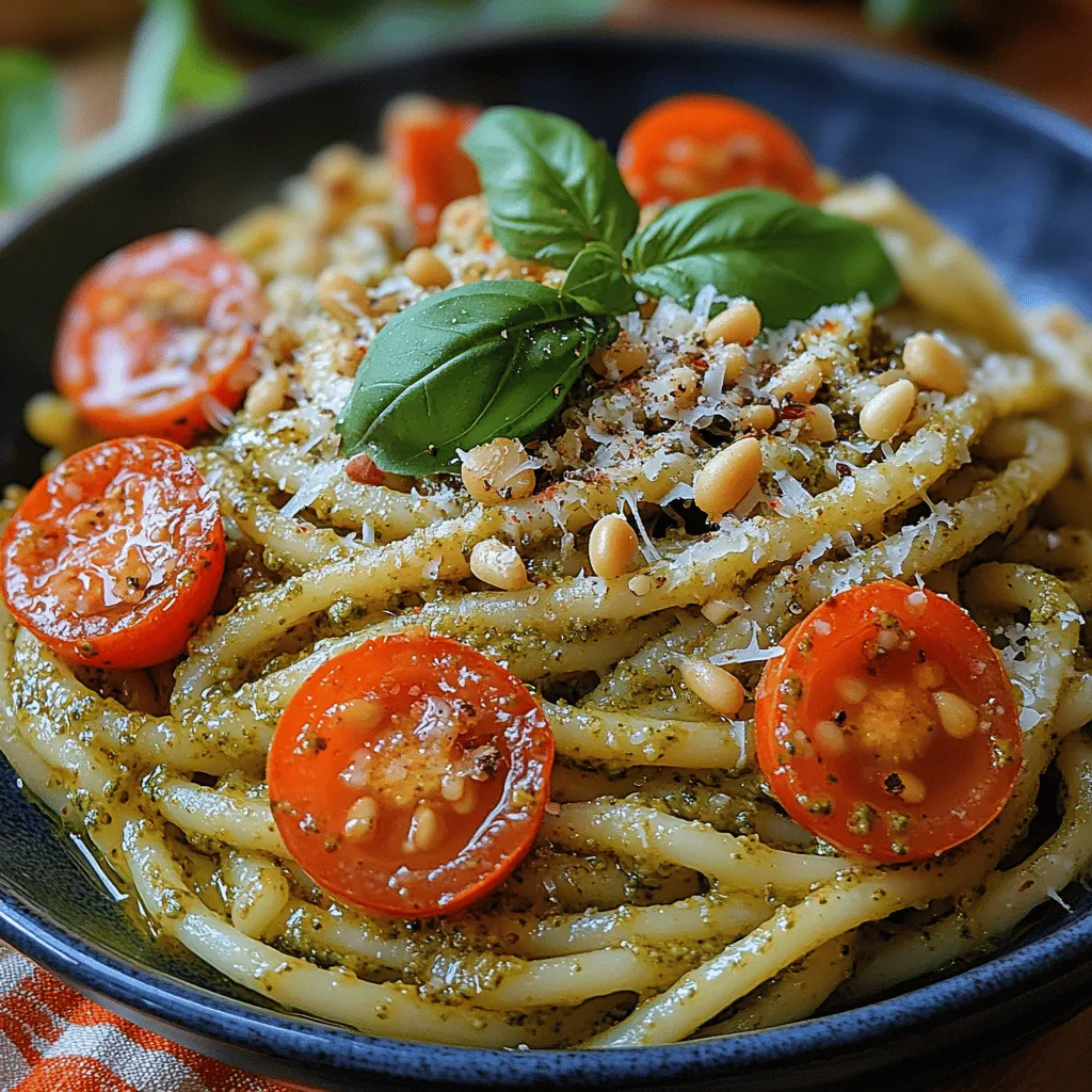 Spaghetti with fresh pesto is more than just a dish; it’s a celebration of Italian culinary tradition that brings together vibrant flavors and simple ingredients. Originating from the Liguria region of Italy, this pasta dish showcases the aromatic qualities of fresh basil, rich pine nuts, and robust garlic, all harmoniously blended into a luscious sauce. The beauty of spaghetti with fresh pesto lies in its authenticity, which relies heavily on the use of fresh ingredients to create an unforgettable dining experience.