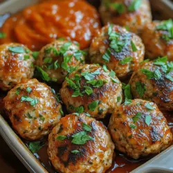 To create Garlic Herb Chicken Meatballs that are flavorful and nutritious, it's important to understand the role of each ingredient. Here’s a closer look at the core components that make this dish a winner.