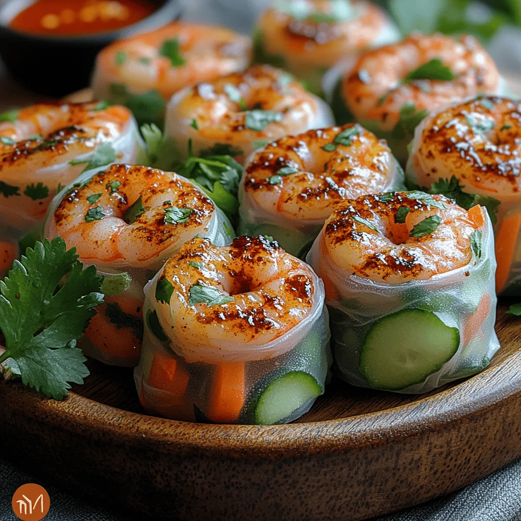 Welcome to the vibrant culinary world of Shrimp-tastic Spring Roll Delights, where fresh ingredients and bold flavors come together in a delightful and visually appealing dish. These spring rolls are not just food; they embody a celebration of taste and texture. Picture succulent shrimp, crunchy vegetables, and aromatic herbs all wrapped in delicate rice paper, creating a refreshing bite that’s perfect for any occasion. Whether you’re looking for a light meal, an appetizer to impress your guests, or a colorful addition to your party platter, these spring rolls deliver on every front.