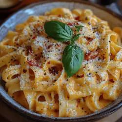 In the realm of comfort food, few dishes can rival the enticing allure of Creamy Roasted Red Pepper Pasta. This delightful meal captivates with its velvety texture and rich flavor profile, making it a standout choice for both weeknight dinners and special occasions. The pasta is enveloped in a creamy sauce that marries the sweetness of roasted red peppers with the savory depth of garlic and onion, creating a symphony of flavors that dance on the palate.