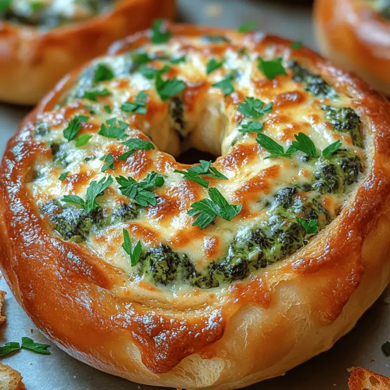 To create a truly mouthwatering Cheesy Spinach Dip Bread Ring, it’s essential to understand the key ingredients that contribute to its unique flavor and texture. Each component plays a vital role in the overall experience of this dish, so let’s break them down.