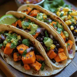 In the world of comfort food, burritos hold a special place. They offer a delightful combination of flavors and textures while being incredibly versatile. Today, we will explore the delicious and nutritious Sweet & Spicy Roasted Sweet Potato and Black Bean Burritos. This recipe not only satisfies your taste buds but also provides a healthy and hearty meal option that suits various dietary preferences. With roasted sweet potatoes, protein-packed black beans, and flavorful spices, these burritos are perfect for lunch, dinner, or even meal prep.