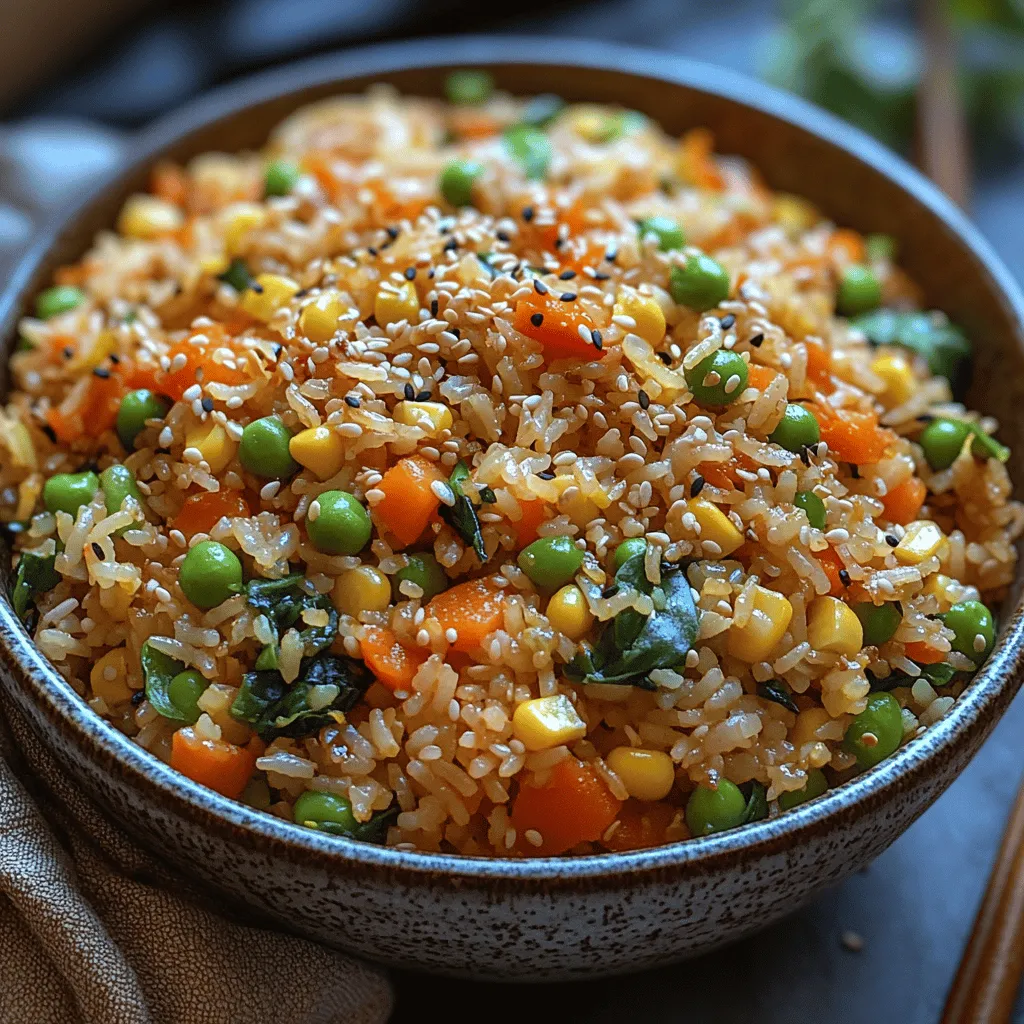 To achieve the perfect incorporation of spinach into your Colorful Veggie-Packed Fried Rice, timing is crucial. Spinach cooks quickly and can easily wilt into an unappealing mush if added too early. For best results, add the fresh spinach towards the end of the cooking process, just before you combine all the ingredients.