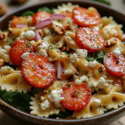 As the sun shines brighter and the days grow longer, summer presents the perfect opportunity to enjoy vibrant, fresh dishes that celebrate the season's bounty. Pasta salads, in particular, have gained immense popularity during these warmer months, offering a delightful combination of flavors, textures, and colors that make them ideal for picnics, barbecues, and family gatherings. One standout recipe that captures the essence of summer is the Berry Fresh Strawberry Spinach Pasta Salad.