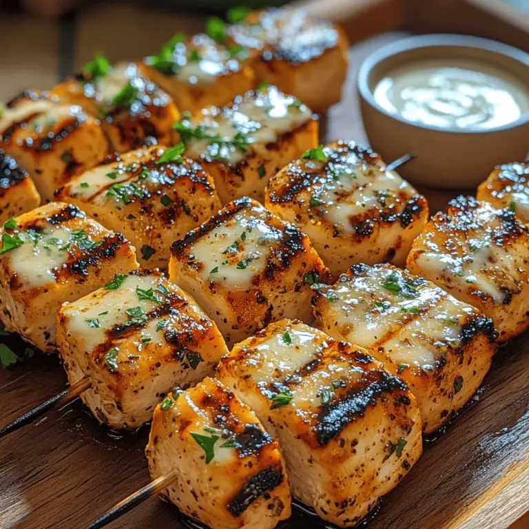 When it comes to summer cookouts and outdoor gatherings, few dishes can rival the tantalizing appeal of grilled chicken skewers. Among the myriad of options, Grilled Ranch Garlic Parmesan Chicken Skewers stand out for their simple preparation and mouthwatering flavor profile. These delectable skewers combine the savory essence of ranch dressing, the richness of Parmesan cheese, and the aromatic allure of garlic, making them a surefire hit at any barbecue or family dinner.