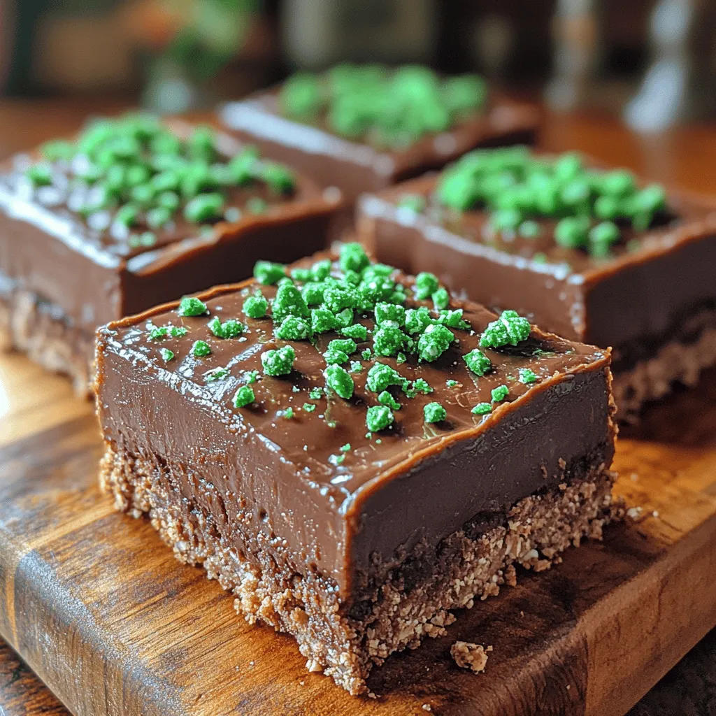To appreciate the Minty Chocolate Bliss No-Bake Bars fully, it is essential to understand the key ingredients that come together to create this delectable treat. Each component plays a significant role in both flavor and health benefits, making these bars a nutritious choice for dessert lovers.