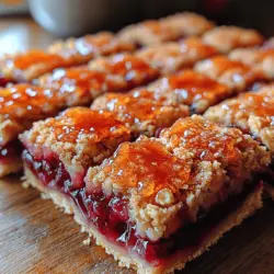 To create the perfect Cherry Pie Crumble Bars, it’s essential to understand the role each ingredient plays in achieving that delicious, classic flavor and texture.