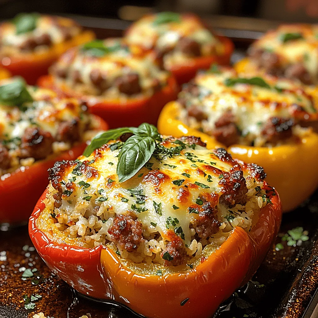 Stuffed peppers have a rich history that spans various cultures and cuisines, each adding its own twist to this beloved dish. The concept of stuffing vegetables dates back centuries and can be found in numerous culinary traditions around the globe. In Italian cuisine, stuffed peppers, or "peperoni ripieni," are often filled with a savory mixture of meats, grains, and vegetables, reflecting the rustic cooking style of Italian households.