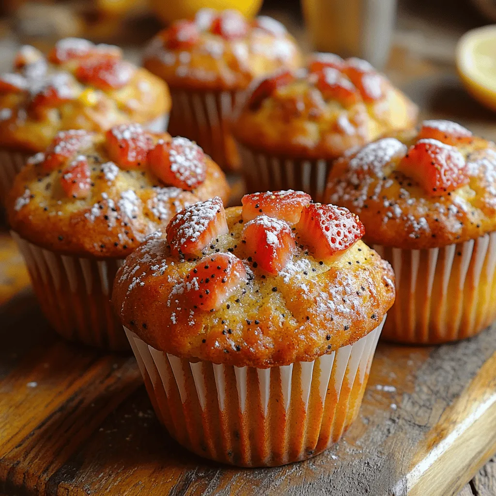 Muffins have long been a beloved staple in many households, cherished for their convenience and versatility. Whether enjoyed alongside a steaming cup of coffee in the morning or as a satisfying snack in the afternoon, muffins offer endless flavor combinations that cater to all taste preferences. Among these myriad options, the combination of strawberry and lemon stands out as a particularly delightful pairing.