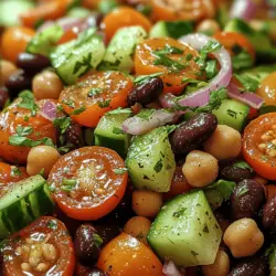 As the sun shines brighter and the temperatures rise, the desire for light, refreshing meals becomes more pronounced. One dish that perfectly captures the essence of summer is the Refreshing Summer Bean Fiesta Salad. This vibrant salad is not only a treat for the eyes but also a celebration of flavors, textures, and nutritional benefits that make it an ideal choice for those warm days. Whether you're hosting a backyard barbecue, preparing a picnic spread, or simply looking for a quick and satisfying meal, this salad fits the bill as both a delightful side dish and a hearty main course.
