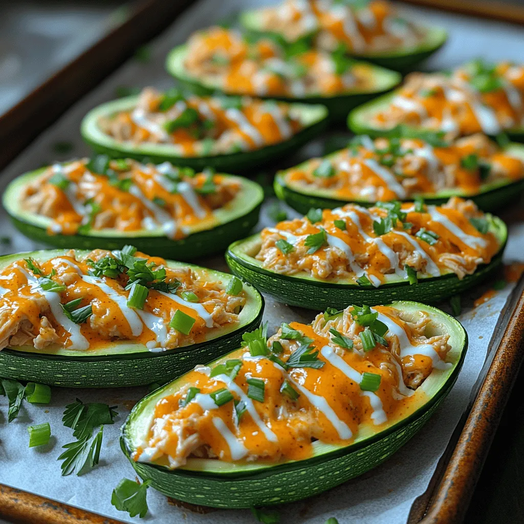 In recent years, there has been a remarkable surge in the popularity of healthy yet flavorful recipes that cater to the modern culinary landscape. As more individuals become conscious of their dietary choices, the demand for dishes that seamlessly blend nutrition with taste has skyrocketed. Enter the Spicy Buffalo Chicken Zucchini Boats—a delightful fusion of vibrant flavors and wholesome ingredients that promises to satisfy both your cravings and your health goals.