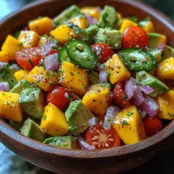 The allure of tropical flavors is undeniable, especially when they come together in a fresh, vibrant salad. As we become more health-conscious, the importance of incorporating fruits and vegetables into our daily meals cannot be overstated. Not only do they provide essential nutrients, but they also add color, texture, and flavor to our plates. One recipe that perfectly encapsulates this philosophy is the Tropical Avocado Mango Salad. This dish is a delightful combination of creamy avocados, sweet mangoes, and crisp vegetables, making it an ideal choice for various occasions—whether it's a summer barbecue, a light lunch, or a colorful side dish for a dinner party.
