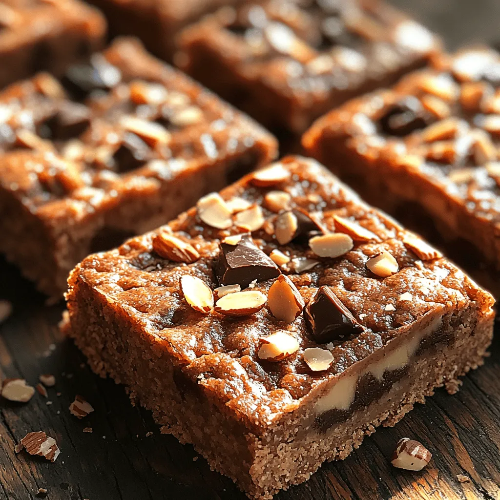 In today's fast-paced world, the demand for healthy snacks has surged, with more individuals seeking nutritious options that satisfy cravings without compromising their wellness goals. Among the myriad choices available, the Chocolate Chip Almond Butter Bliss Bars stand out as a deliciously wholesome treat that’s easy to make and even easier to enjoy. These bars not only cater to your sweet tooth but also offer a balanced combination of flavors and textures that will leave you feeling satisfied and energized.