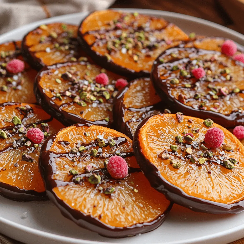 To create the perfect Zesty Chocolate Dipped Orange Slices, it’s essential to understand the core components of the recipe. Each ingredient not only contributes to the overall flavor but also adds nutritional value and enhances the dessert's appeal.