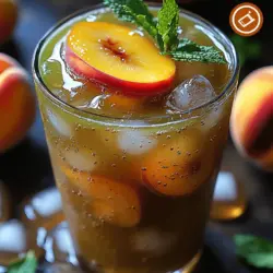 As the temperature rises and the sun shines brighter, the craving for refreshing beverages intensifies. Whether it's a backyard barbecue, a picnic in the park, or simply relaxing on the porch, we all seek that perfect drink to cool us down and invigorate our senses. One delightful option that has gained popularity in recent years is the Peach Iced Green Tea Fizz. This vibrant drink isn't just a feast for the eyes; it's a wholesome and revitalizing choice that combines the subtle flavors of green tea, the sweetness of fresh peaches, and a refreshing fizz that tantalizes the palate.