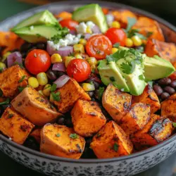In a world where busy schedules often dictate our eating habits, finding meals that are both healthy and bursting with flavor can be a challenge. The Sweet & Spicy Tex-Mex Sweet Potato Bowls are here to save the day, offering a delightful balance of nutrition and taste that will leave your taste buds dancing. This vibrant dish combines the earthy sweetness of roasted sweet potatoes with the zesty, bold flavors characteristic of Tex-Mex cuisine, making it a perfect option for lunch or dinner that satisfies both hunger and cravings.