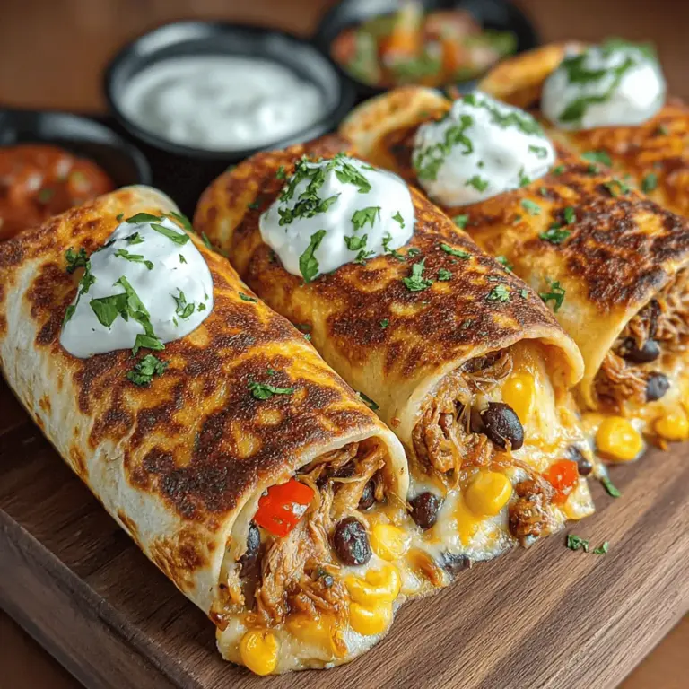 The key to any great recipe is the quality and combination of its ingredients. In the case of Tex-Mex Chicken Quesadilla Rollups, each component plays a crucial role in creating a harmonious balance of flavors and textures.