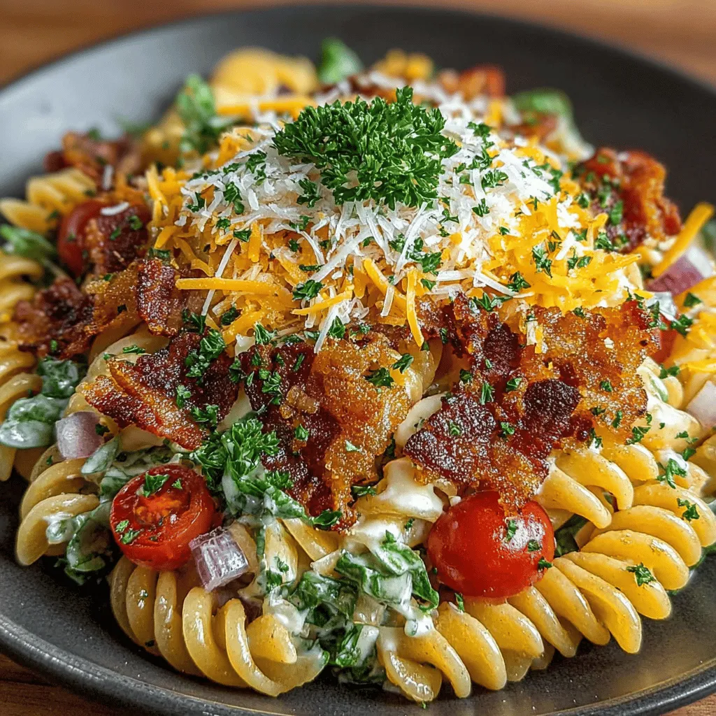 If you're seeking a refreshing dish that perfectly balances savory and fresh flavors, look no further than the Bacon-Love BLT Pasta Salad with Ranch. This delightful recipe brings together the classic components of a BLT sandwich—bacon, lettuce, and tomato—into a satisfying pasta salad that is perfect for any occasion. Whether you're hosting a summer picnic, preparing for a family gathering, or simply looking for a delicious meal to enjoy at home, this pasta salad is sure to impress.