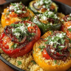 When it comes to preparing meals that are both satisfying and nutritious, few dishes can rival the vibrant and colorful appeal of roasted veggie couscous stuffed peppers. This dish not only tantalizes the taste buds with its medley of flavors and textures but also showcases the beauty of seasonal vegetables. Stuffed peppers are a versatile option, making them suitable for a wide range of dietary preferences, whether you're a dedicated vegan, a vegetarian, or even a meat lover looking to incorporate more plant-based meals into your diet.