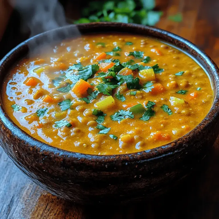 Comfort food plays a significant role in our lives, providing not just nourishment but also a sense of warmth and security. Whether it's a rainy day, a chilly evening, or simply a moment when you need a pick-me-up, a bowl of comforting soup can work wonders. As we embrace the idea of healthy eating and the growing popularity of plant-based diets, the quest for recipes that marry taste and nutrition becomes ever more critical. One such recipe that stands out is the Golden Glow Spiced Turmeric Lentil Soup—a vibrant and nourishing dish that brings together rich flavors and impressive health benefits.