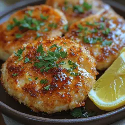 When it comes to satisfying weeknight dinners or impressing guests at a special gathering, few dishes can compare to the delightful combination of zesty flavor and crispy texture found in Zesty Crispy Lemon Chicken Cutlets. This recipe not only tantalizes the taste buds with its bright and refreshing lemon profile but also delivers a satisfying crunch that elevates the humble chicken cutlet to gourmet status. The balance of tangy lemon and savory seasonings creates a dish that is both comforting and vibrant, making it an ideal choice for any occasion.