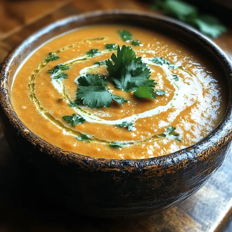 As the chill of winter settles in, the call for comforting meals grows louder. There's something inherently soothing about a warm bowl of soup, especially one that envelops you in a blanket of rich flavors and nourishing ingredients. Among the myriad of soup recipes, Creamy Carrot Ginger Bliss Soup stands out as a quintessential choice for those seeking a delightful blend of comfort and nutrition. This velvety soup not only warms your body but also offers a wealth of health benefits, making it a perfect addition to your winter menu.