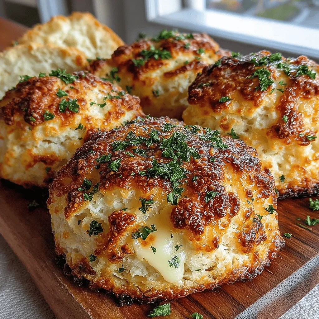 Golden Garlic Cheddar Biscuits are more than just a side dish; they are a culinary experience that can transform any meal into something extraordinary. With their flaky texture and rich, savory flavor, these biscuits are perfect for elevating everyday dishes, whether paired with a hearty soup, a fresh salad, or enjoyed on their own as a delightful snack. The irresistible aroma of garlic and cheddar wafting from the oven will have your family and friends eagerly awaiting their first bite.