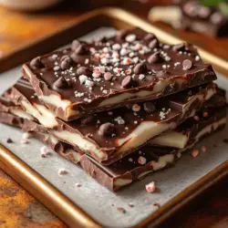 If you are searching for a quick, easy, and delicious dessert that is sure to impress, look no further than Cool Mint Chocolate Chip Bark. This delightful treat combines the rich flavors of chocolate with the refreshing essence of mint, creating a perfect balance that tantalizes the taste buds. Whether you are preparing a sweet snack for yourself or looking to impress guests at your next gathering, this bark is a versatile choice that can be enjoyed year-round.