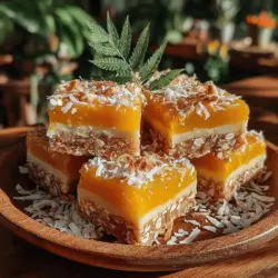 In the world of desserts, no-bake recipes are gaining significant traction, especially among health-conscious individuals and busy families seeking quick yet satisfying treats. These desserts offer a guilt-free indulgence, allowing for creativity without the need for ovens or extensive cooking skills. One standout option is the Tropical Bliss No-Bake Mango Coconut Bars. Combining the tropical flavors of mango and coconut, these bars not only tantalize the taste buds but also pack a nutritional punch, making them an ideal choice for various occasions—from afternoon snacks to decadent desserts or even a wholesome breakfast alternative.