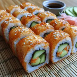Crispy shrimp tempura rolls have carved out a special place in the hearts of sushi enthusiasts around the globe. This delectable dish combines the art of traditional sushi-making with the delightful crunch of tempura, creating a flavor experience that is both satisfying and memorable. The allure of crispy shrimp tempura rolls lies not just in their unique taste, but also in the balance of textures and flavors they deliver. Each bite offers a satisfying crunch from the perfectly fried shrimp, complemented by the creamy richness of avocado and the refreshing crunch of cucumber.