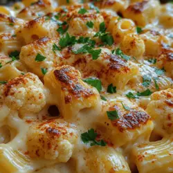 In the realm of comfort food, few dishes rival the richness of mac and cheese. It's a classic that evokes nostalgia and warmth, often bringing back memories of family gatherings and cozy dinners. However, as more people seek healthier eating habits without sacrificing flavor, this beloved dish has seen a delicious transformation. Enter Creamy Cauliflower Mac & Cheese—a delightful twist that incorporates nutrient-dense cauliflower while maintaining the creamy, cheesy goodness we all cherish. This innovative recipe not only caters to those looking to reduce their carbohydrate intake but also offers a fantastic alternative for gluten-free and dairy-free diets.