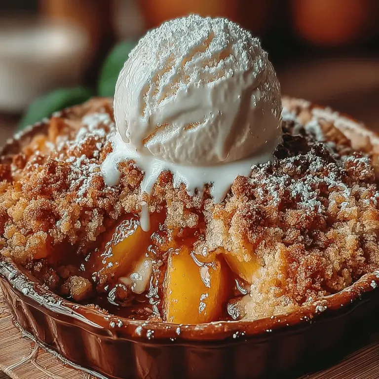 As the warm sun graces our days and the scent of blooming flowers fills the air, summer beckons us to indulge in its many delights. Among the myriad of seasonal pleasures, summer desserts hold a special place in our hearts, bringing joy and nostalgia with every bite. One such classic that captures the essence of summer is peach cobbler. With its golden crust and juicy, sweet filling, peach cobbler is a beloved dessert that evokes memories of family gatherings, picnics, and backyard barbecues. In this article, we will explore the background of this iconic dish, its variations, and take you through the initial steps of crafting your own Heavenly Peach Cobbler Delight.