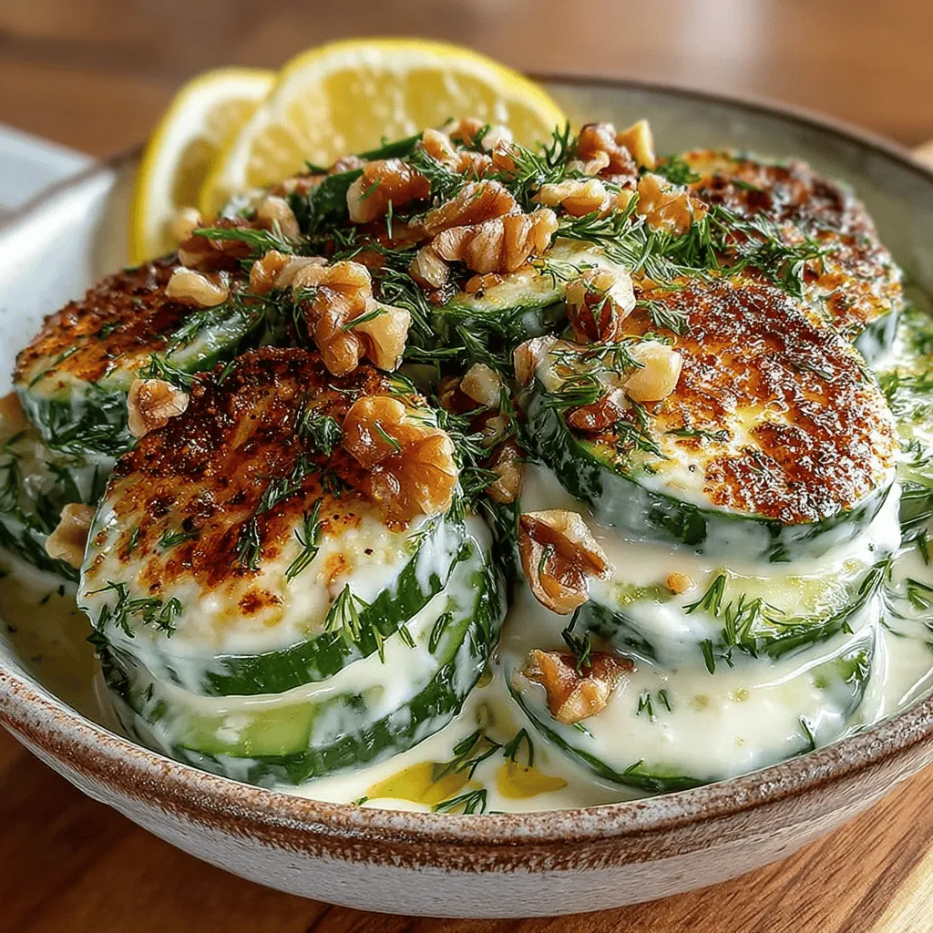 As the temperatures rise and summer days stretch long and sunny, the craving for light, refreshing dishes becomes ever more pronounced. One such dish that perfectly encapsulates the essence of summer is the Refreshing Creamy Cucumber & Dill Salad. This delightful salad not only offers a cooling reprieve from the heat but also boasts a flavor profile that is both vibrant and satisfying. Its creamy dressing, combined with the crunch of fresh cucumbers, makes it an ideal accompaniment to barbecues, picnics, or simply as a light lunch on a warm day.