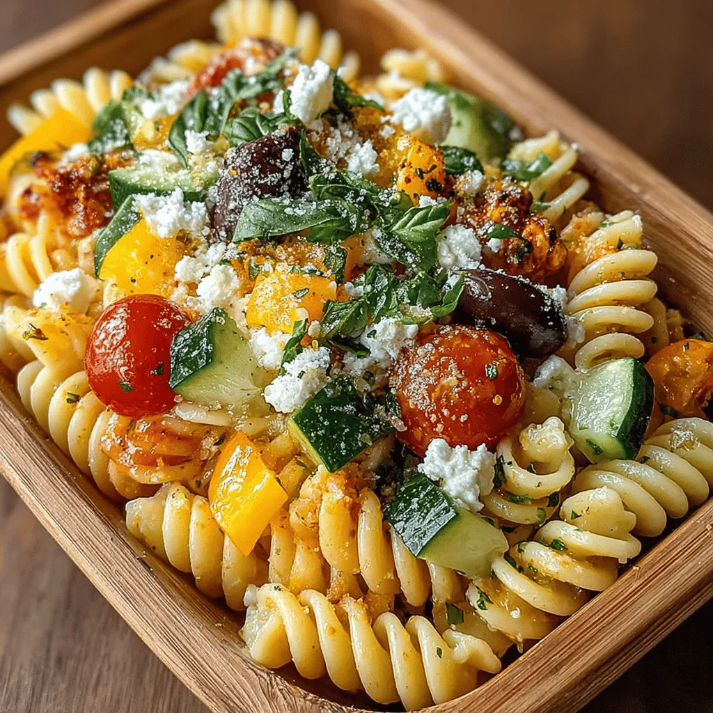 In today's fast-paced world, finding a nutritious yet appetizing lunch option can often be a challenge. The vibrant Rainbow Pasta Salad emerges as a perfect solution, combining both visual appeal and health benefits in one colorful dish. This salad not only brightens up your lunchbox but also provides an array of nutrients essential for maintaining energy and focus throughout the day. With the right blend of flavors and textures, this dish transforms ordinary meals into extraordinary culinary experiences.