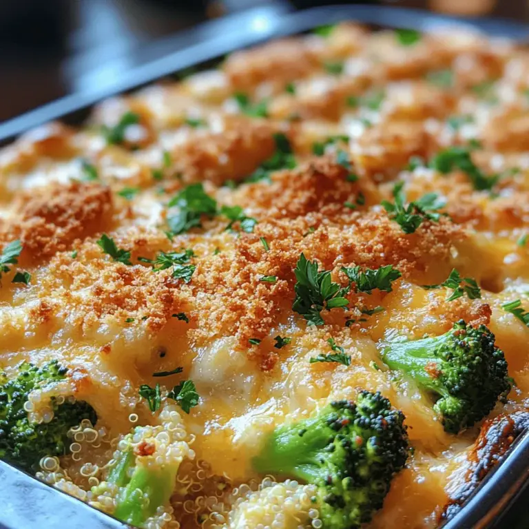 Comfort food has a unique way of wrapping us in warmth and nostalgia, evoking memories of family gatherings and cozy evenings. It satisfies not just our hunger but also our emotional needs, offering a sense of security and contentment. Among the myriad options that qualify as comfort food, the Cheesy Broccoli Delight Bake stands out as a nutritious yet indulgent choice that perfectly balances health and flavor. This dish seamlessly combines the vibrant, earthy taste of broccoli with a rich, cheesy goodness, making it an irresistible meal for both adults and children alike.