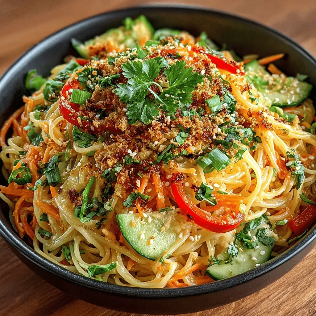 The roots of peanut noodles can be traced back to multiple Asian culinary traditions, particularly within Chinese and Thai cuisines. These cultures have long appreciated the rich flavor of peanuts, which is often used in sauces and as a cooking ingredient. In China, cold noodle dishes are a staple during the hot summer months, and the incorporation of peanut sauce adds a creamy richness that perfectly complements the chewy texture of the noodles. Similarly, in Thailand, the use of peanuts in dishes like Pad Thai demonstrates the versatility and popularity of this ingredient.
