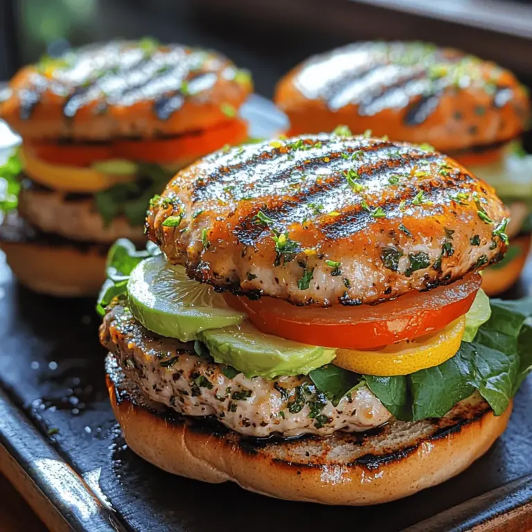 When summer rolls around, there's nothing quite like the sizzle of a burger on the grill, filling the air with an irresistible aroma. Among the myriad of burger recipes available, the Zesty Lemon Herb Turkey Burger stands out as a refreshing and flavorful option. This dish not only caters to the health-conscious diner but also brings an explosion of flavors that elevate a simple turkey patty into a culinary masterpiece.