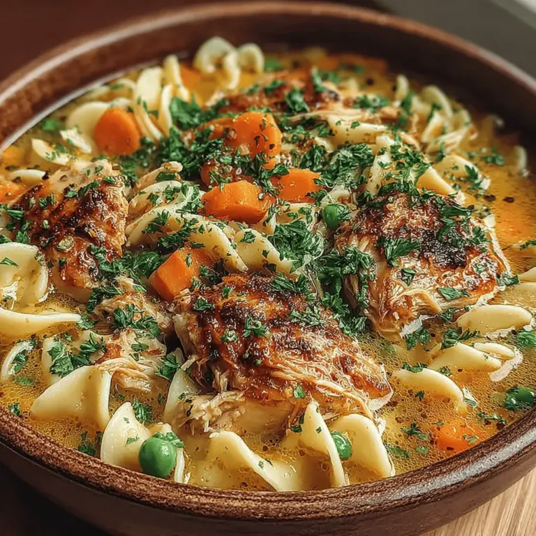 As the chill of winter sets in or when the sniffles and coughs make their rounds, comfort food becomes our go-to source for solace and nourishment. Few dishes embody the essence of comfort food better than a steaming bowl of chicken noodle soup. This timeless classic not only warms the soul but also offers a nourishing blend of flavors and nutrients that can help bolster our spirits during those dreary days. Our comforting hearty chicken noodle soup with egg ribbons is the epitome of this beloved dish, combining wholesome ingredients with the unique twist of silky egg ribbons that elevate the overall experience.
