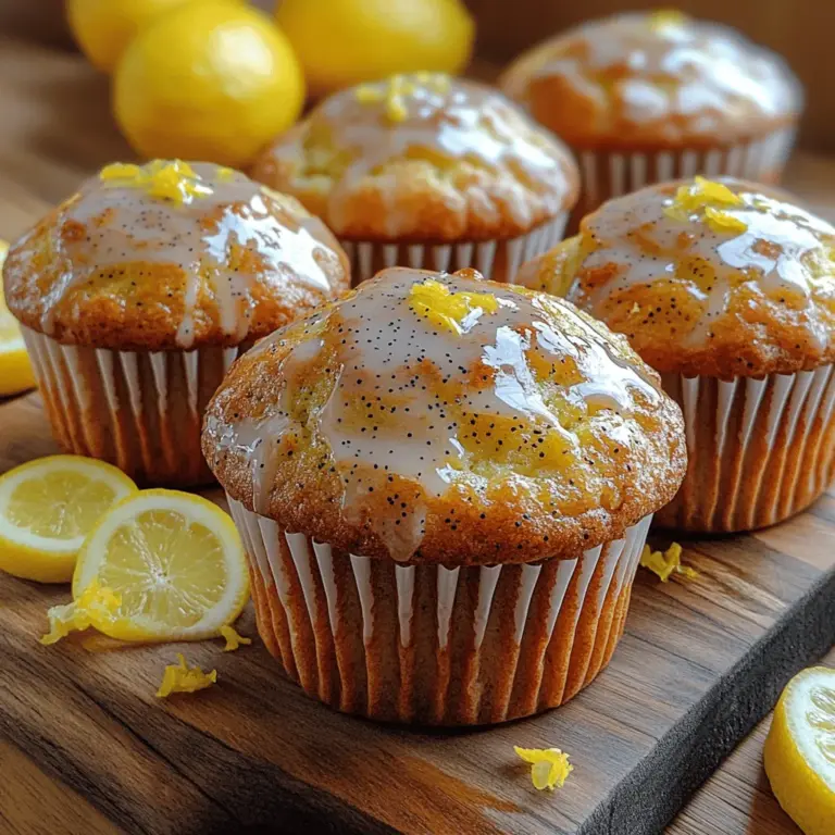 There's something undeniably delightful about the aroma of freshly baked muffins wafting through the kitchen. The experience of baking is not just about the end product; it's a sensory journey that envelops you in warmth and anticipation. Muffins, in particular, offer a unique charm. They are versatile enough to serve as a wholesome breakfast, a delightful snack, or even a sweet treat for dessert. Among the myriad of flavors available, Zesty Sweet Lemon Poppy Seed Muffins stand out as a favorite for many, combining the brightness of citrus with the subtle crunch of poppy seeds to create a tantalizing balance of flavors.