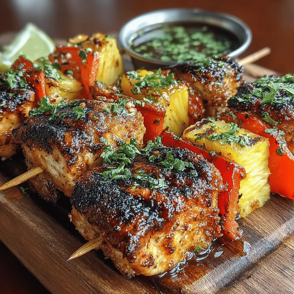Imagine savoring a vibrant dish that transports you to sun-kissed beaches and tropical landscapes with every bite. The Tropical Tango: Sweet & Spicy Pineapple Chicken Kabobs are precisely that — a culinary journey filled with the flavors of juicy pineapple, tender chicken, and a harmonious blend of spices that dance on your palate. This dish not only tantalizes your taste buds but also showcases the beauty of balanced flavors, which is essential when crafting kabobs. The art of kabob-making lies in achieving a perfect harmony between sweet and spicy, and this recipe does just that by incorporating the natural sweetness of pineapple alongside savory and spicy elements.