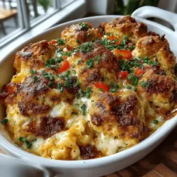 In the realm of breakfast and brunch dishes, few recipes can rival the comforting allure of a Fluffy Scrambled Egg and Cheddar Biscuit Bake. This dish not only captures the essence of a hearty morning meal but also brings together the delightful textures of fluffy scrambled eggs and flaky biscuit dough, making it an irresistible choice for family gatherings, brunch with friends, or a cozy weekend breakfast. The combination of these ingredients creates a symphony of flavors and textures that is sure to please everyone at the table.
